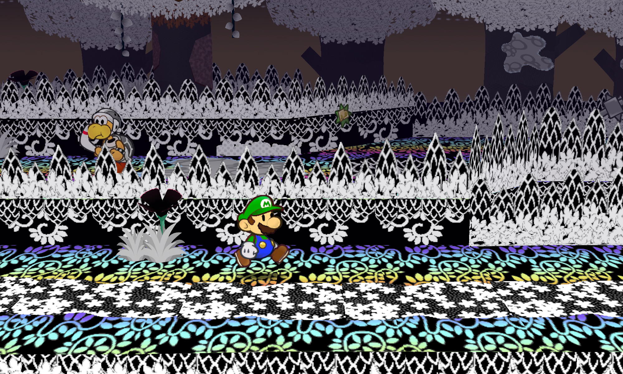 A screenshot of Sticker Star: TTYD Style