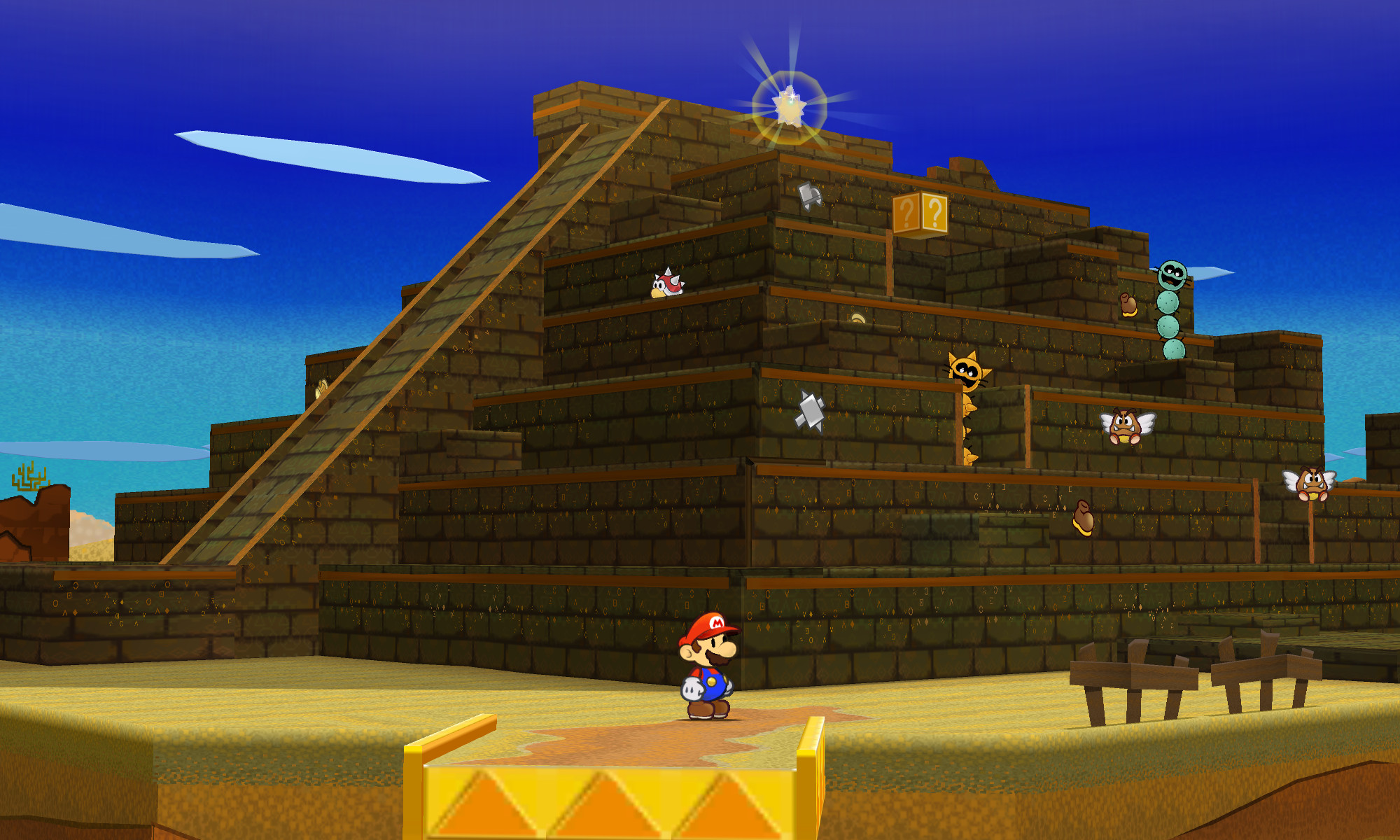 A screenshot of Sticker Star: TTYD Style